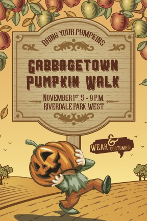 Pumpkin Walk Poster